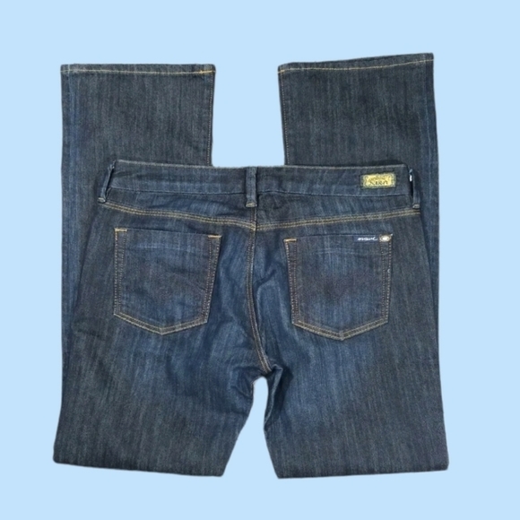 Qualue Supereure de Mavi Women's Jeans Sz 31 Olivia Style Straight Leg Dark Wash - Picture 3 of 7
